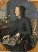Henri-Pierre Picou Portrait of Mrs. Henri-Jean-Pierre Picou, mother of the artist Sweden oil painting artist